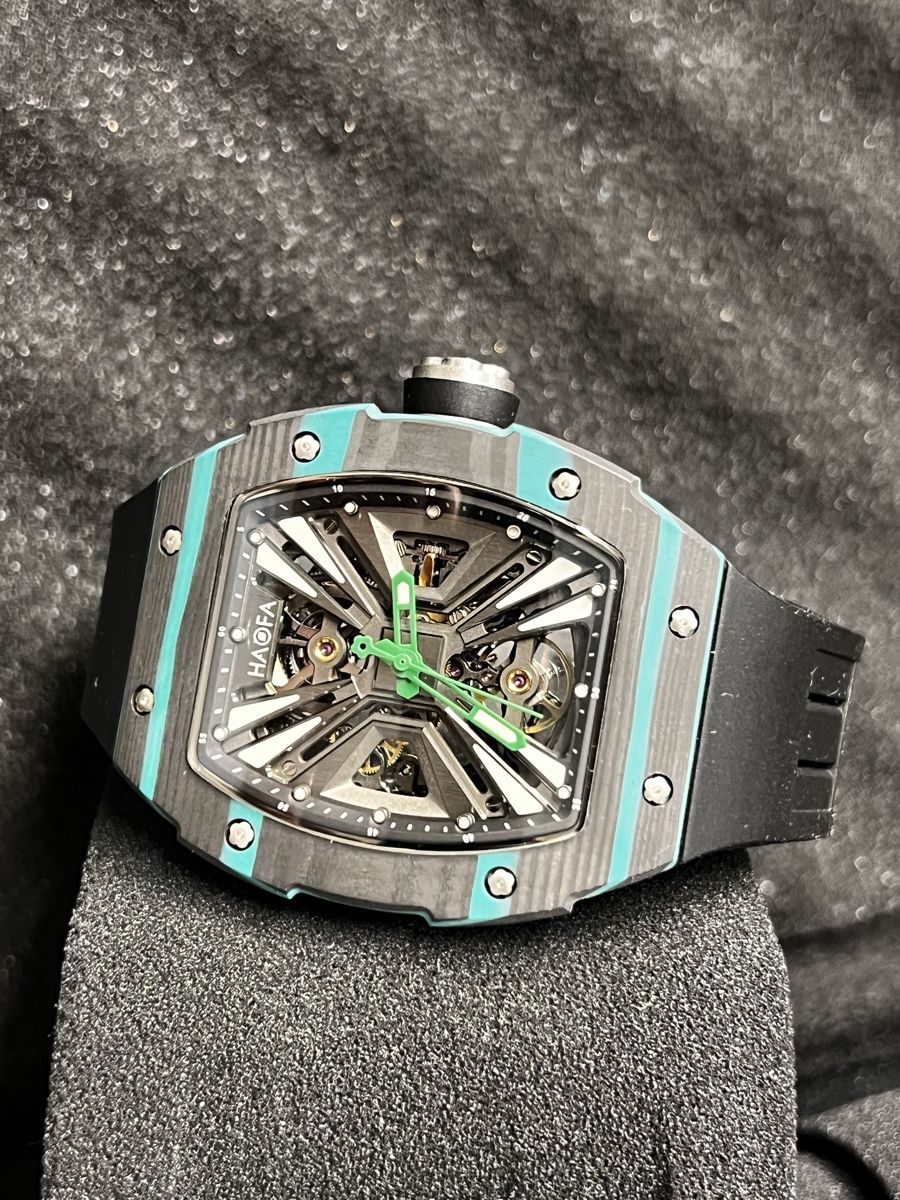 Orologi: Montre Haofa squelette unique, édition limitée rare – Nuovo e nell'imballaggio originale da Granges-Paccot venduto da Piro44 1