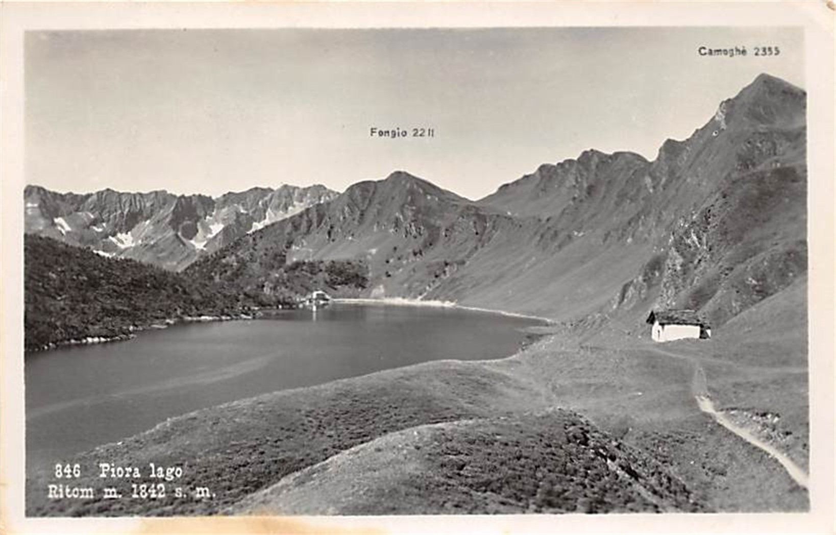 Cartoline postali: Piora, lago Ritom – Usato da Ottikon b.Kemptth. venduto da Neptun1974
