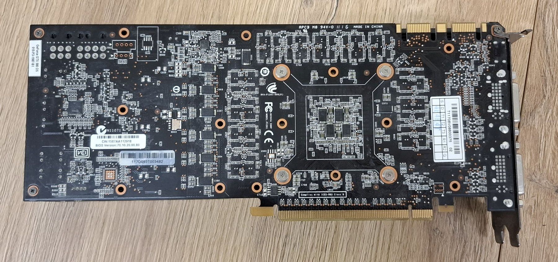 Nvidia Schede grafiche: EVGA GeForce GTX 580 DS Superclocked – Usato da Bern venduto da Laserchen24 1