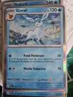 Carte holographique rare de la série Évolution Prismatique