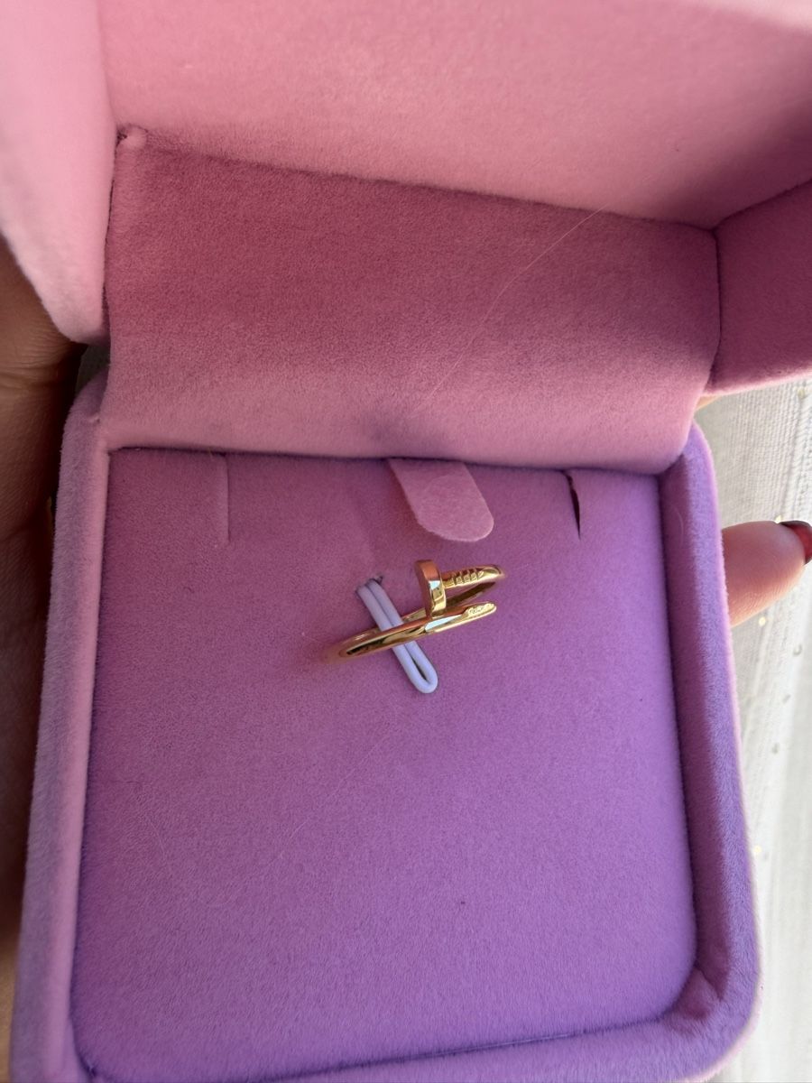 Ringe: Yellow Gold 750 Nail Ring – Neu (gemäss Beschreibung) aus St.Josefen von lop_lh8d 4