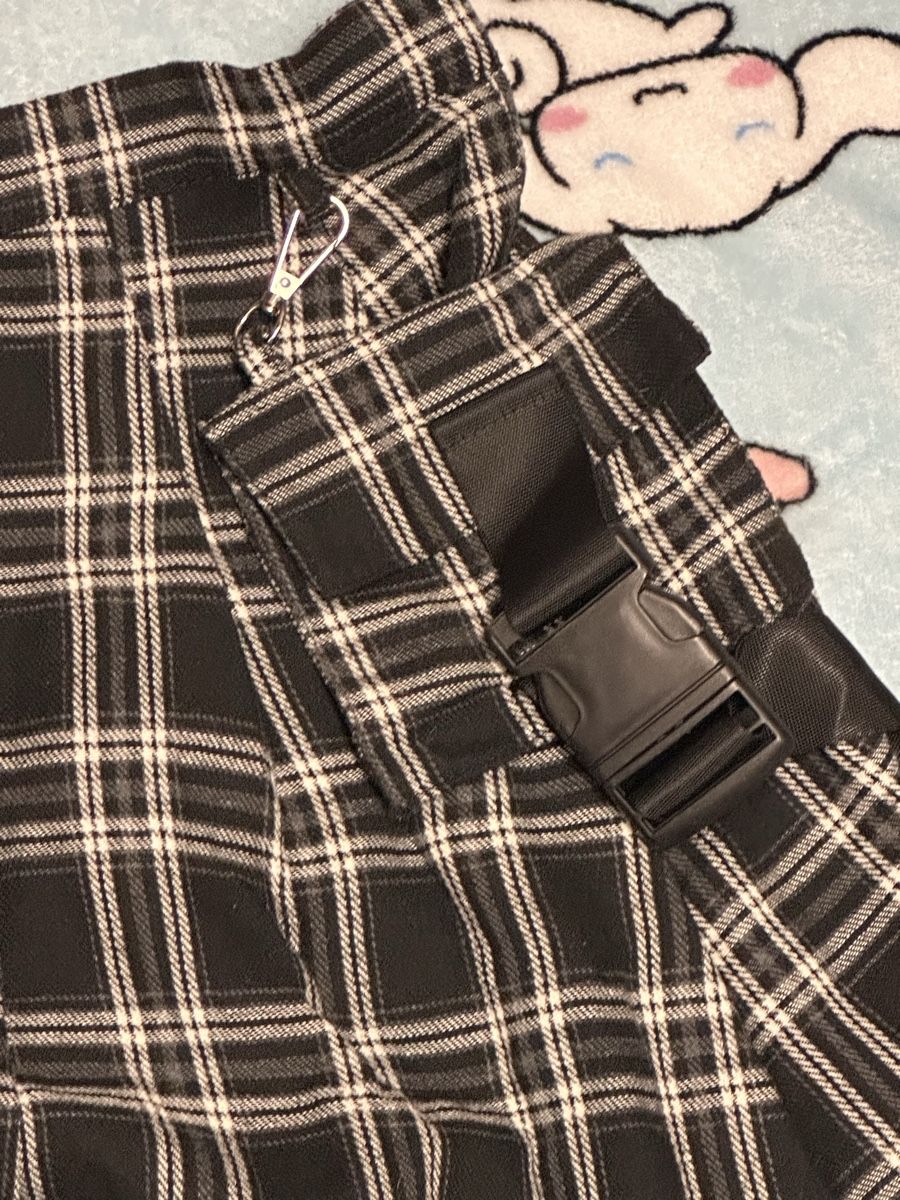Röcke: Mini Plaid Skirt with small bag - emo Y2K – Gebraucht aus Zofingen von cva_w7vn 1