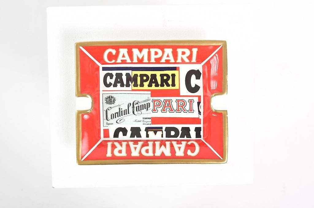 Portacenere: Bruno Munari Campari Aschenbecher – Usato da Zürich venduto da IndividumCH 3