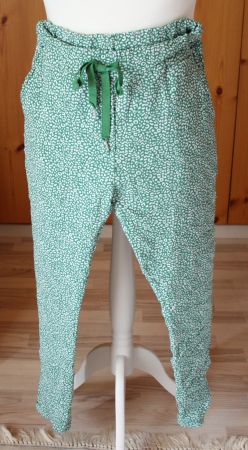 Hose grün - weiss Gr. XL