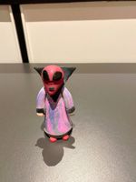 Fasnachtsfigur Alien