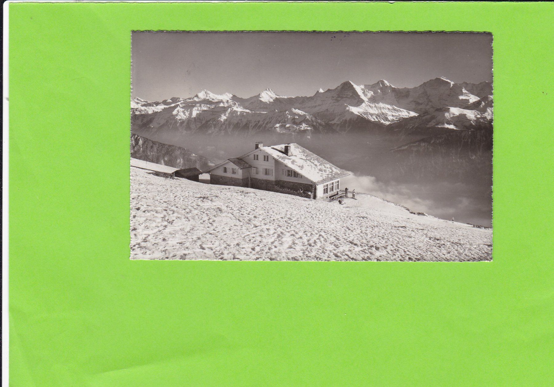 Cartoline postali: Berggasthaus Niederhorn, Beatenberg – Usato da St. Peterzell venduto da neckertal