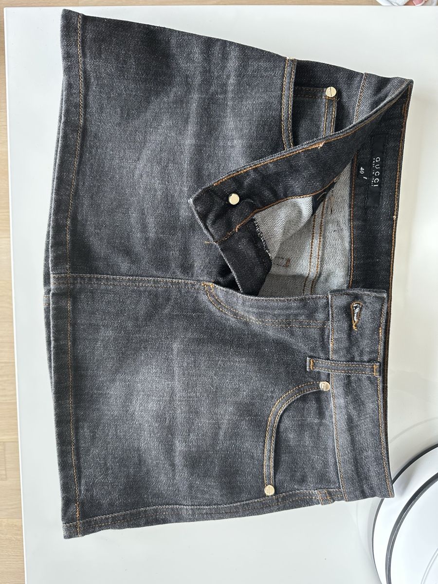 Gucci Gonne: Jupe Denim Gucci – Nuovo (secondo la descrizione) da Bellevue venduto da jewelry4you 1