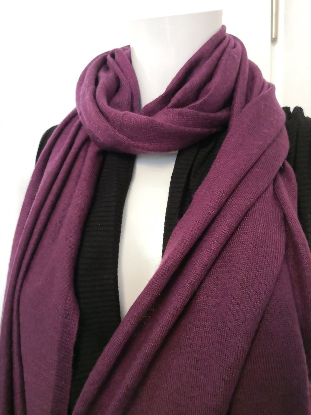 Foulards, Tücher & Schals: 🤩SCHAL WEICH VIOLET – Gebraucht aus Olten von Naja-Twins-Twins 1
