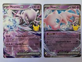 Pokémon 30th Celebration – Mew ex & Mewtwo ex EN 🇬🇧