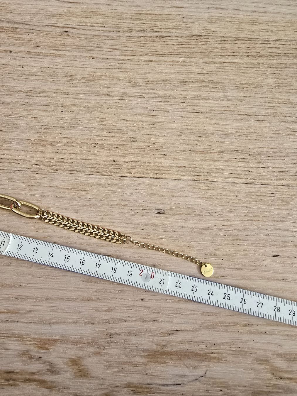 Bracciali & Braccialetti: Goldiges Edelstahl Armband – Nuovo e nell'imballaggio originale da Rickenbach b. Wil venduto da Beautiful.Things 3
