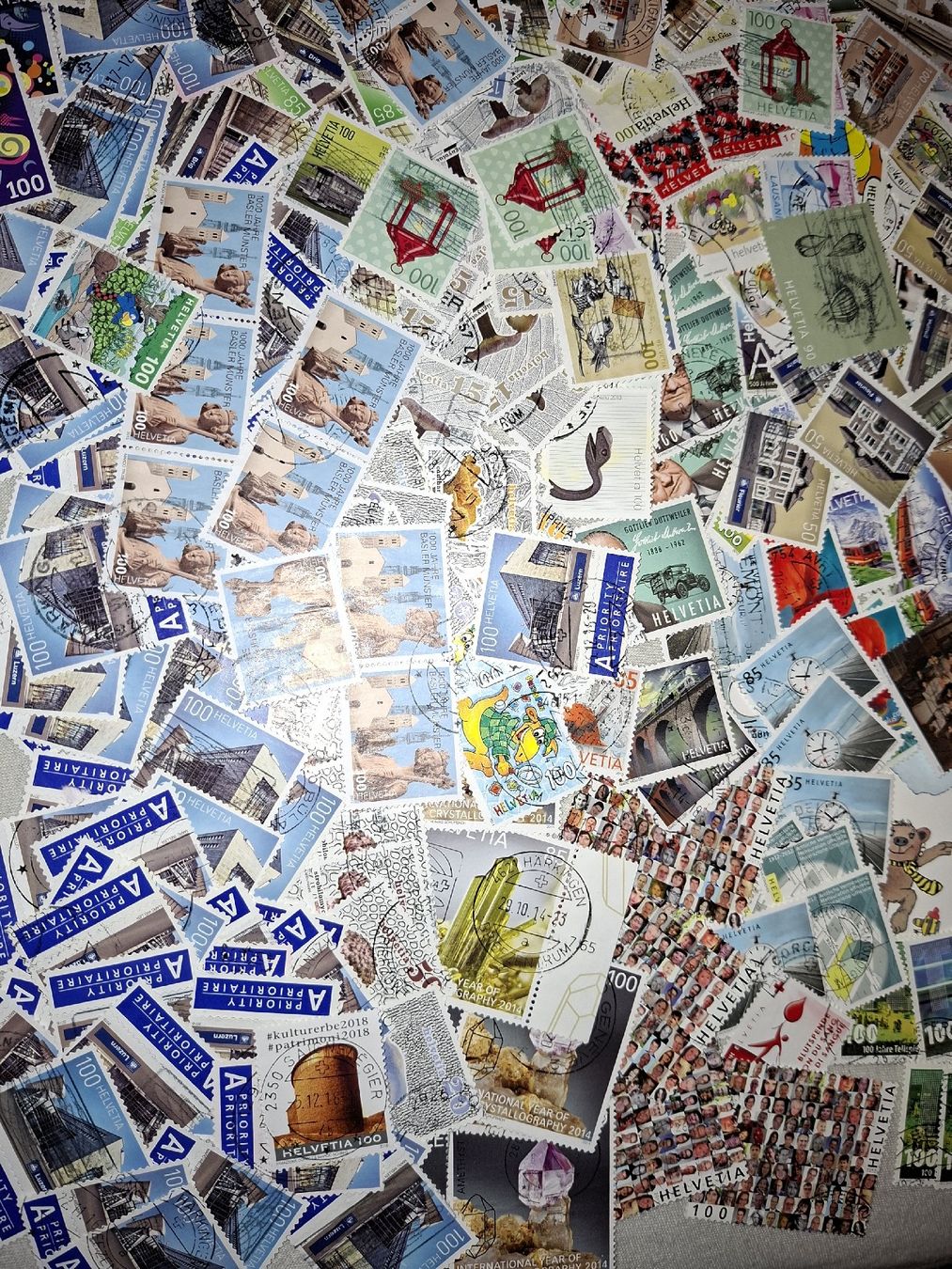 Tous les timbres: Dubletten Werbemarken 2012 - 2020 – D'occasion à Balgach par SIMEON27 5