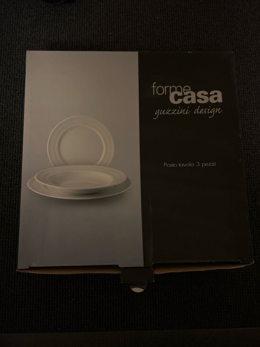 Guzzini Set di piatti: Forme Casa Guzzini Design Geschirr Set, 3-teilig – Nuovo (secondo la descrizione) da Bischofszell venduto da florianshoshi