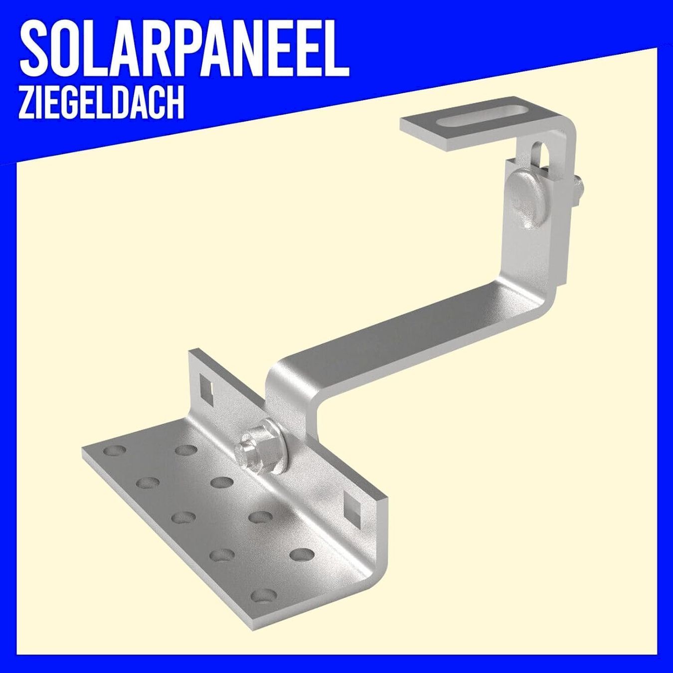 Solargeräte und Solarprodukte: Solarpanel Halterung 2x PV 25-40mm – Neu und originalverpackt aus Bottighofen von zaap 6
