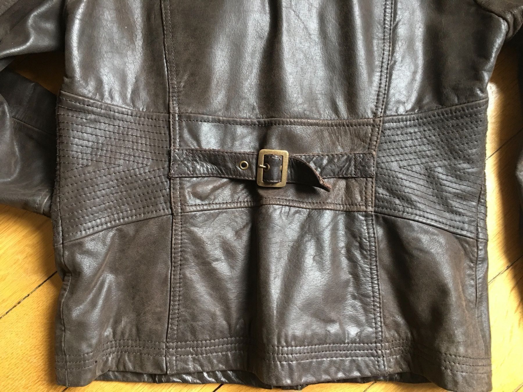 Promod Giacche: Lederjacke Damen Biker-Stil – Usato da Basel venduto da Gundeli-25 4