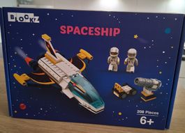 Neuwertiges Blockz Spaceship Bauset für Kinder ab 6+