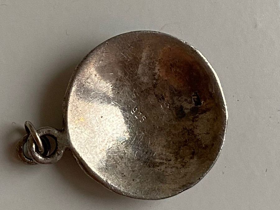 Anhänger: Silber 925 Vintage Medaillon Anhänger – Gebraucht aus Givisiez von dor_xb9k 2