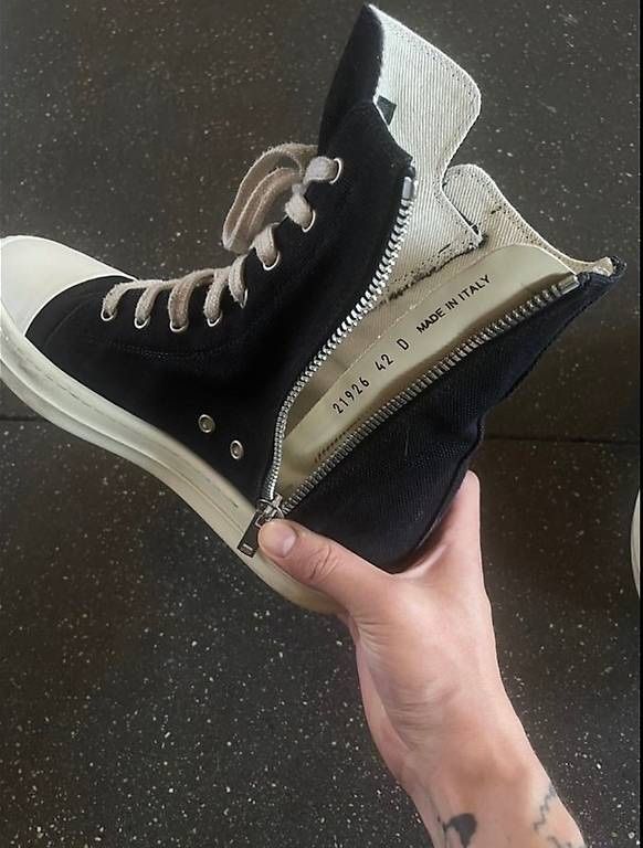 Rick Owens Scarpe da uomo: Rick Owens Ramones – Usato da Zuchwil venduto da hok_98 3