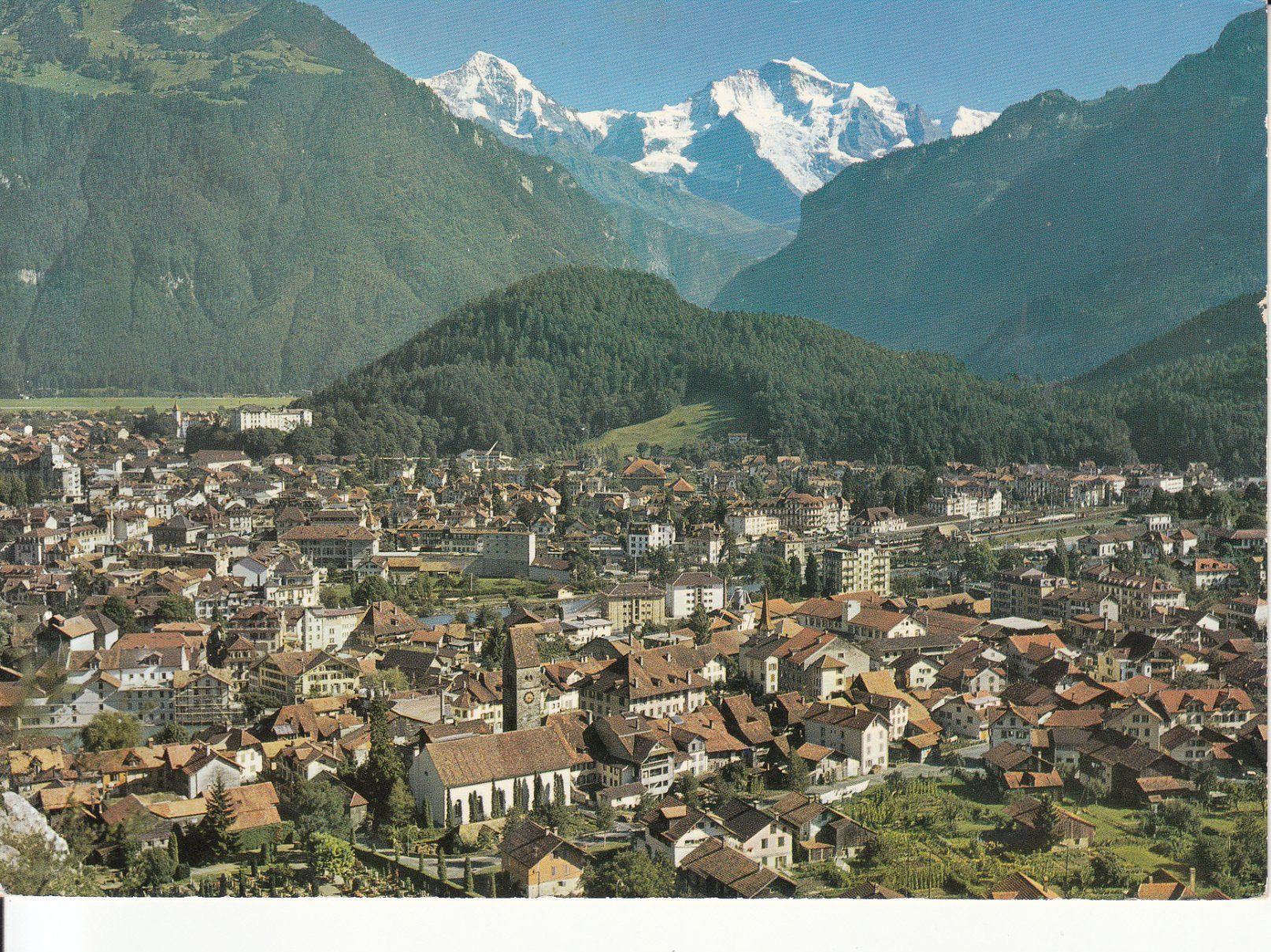 Ansichtskarten: Interlaken 1966 – Gebraucht aus Bürglen TG von StampGraf