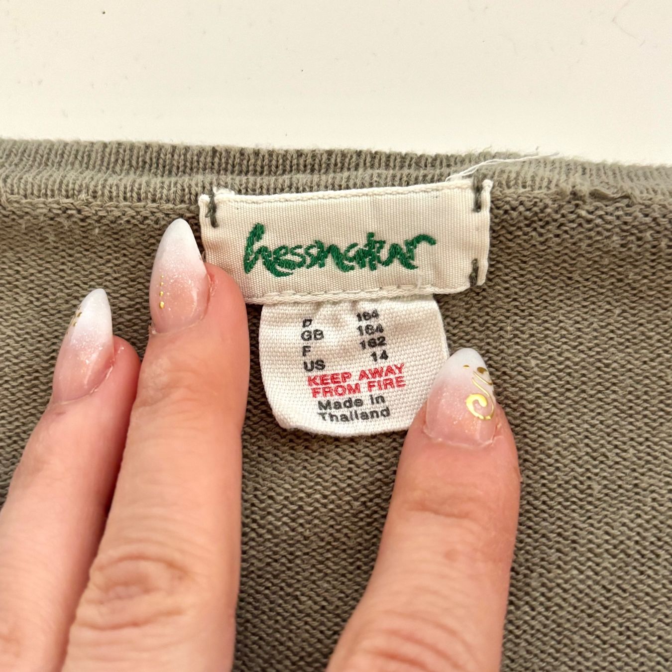 Tops: green button up top – Gebraucht aus Leissigen von lamooniade 3