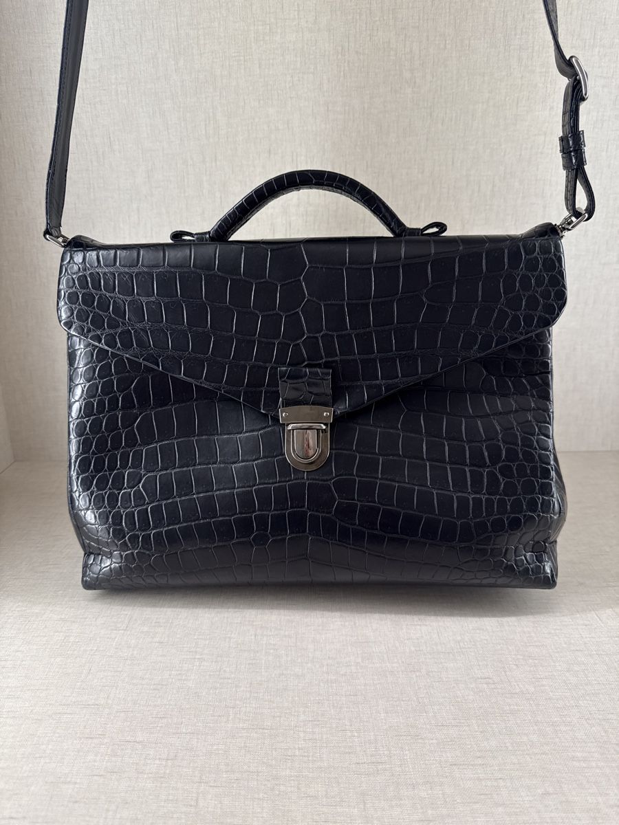Valigie & Borse: Alligator Briefcase – Nuovo (secondo la descrizione) da Bissone venduto da luxuryitems