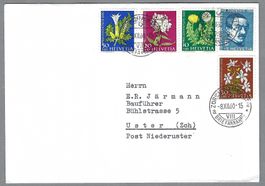 1960, PJ SATZBRIEF 0 ZÜRICH