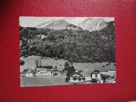 Les Sciernes Fribourg mit Dent de Lys s/w Karte