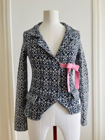 Odd Molly knitted blazer - size 0 (34)