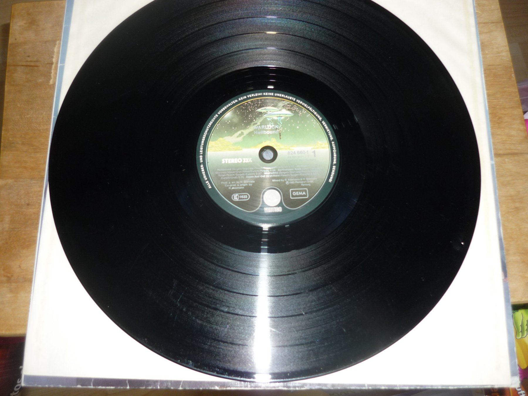 Vinyles: Warlock - Hellbound – D'occasion à Bowil par Familie_Kuenzi 3