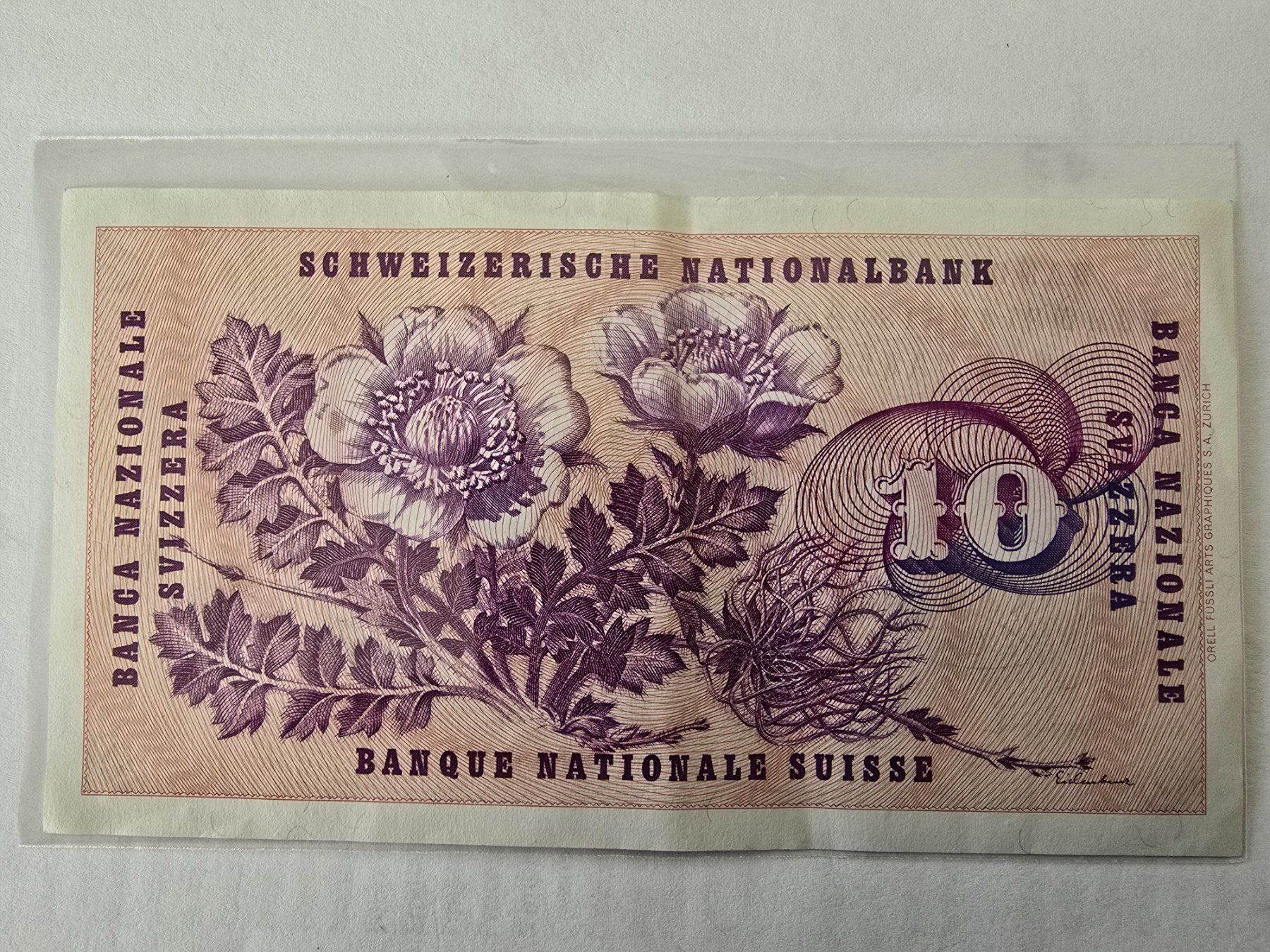 Banknoten: Billets de 10 francs, Série 77 Q – Gebraucht aus Neuenhof von brasvarela 1