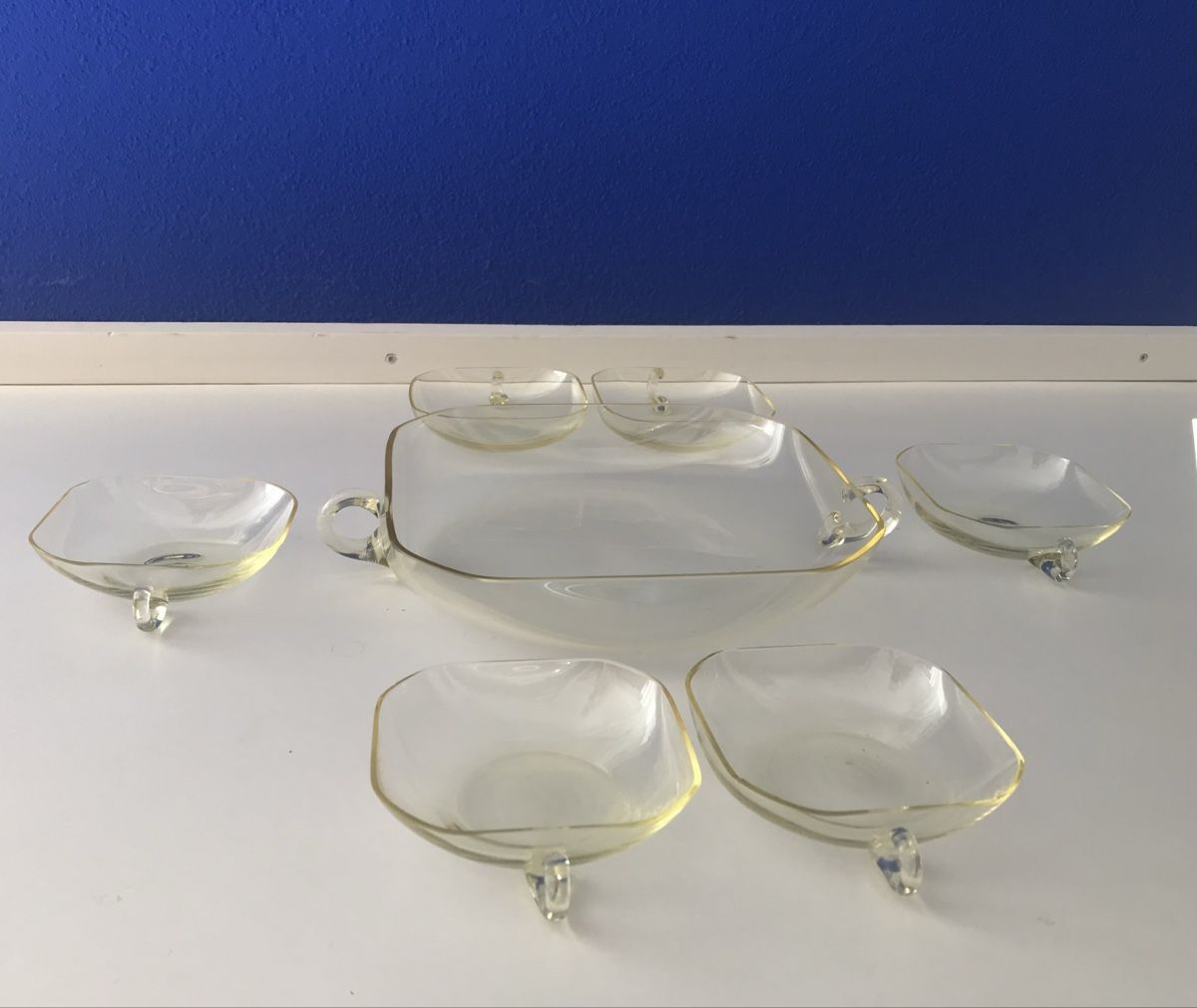 Geschirrsets: Art deco punch or fruit bowl set – Neu (gemäss Beschreibung) aus Oberägeri von anv_6z5c 1