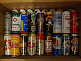 70 canettes de bière 500ml et 52 330ml