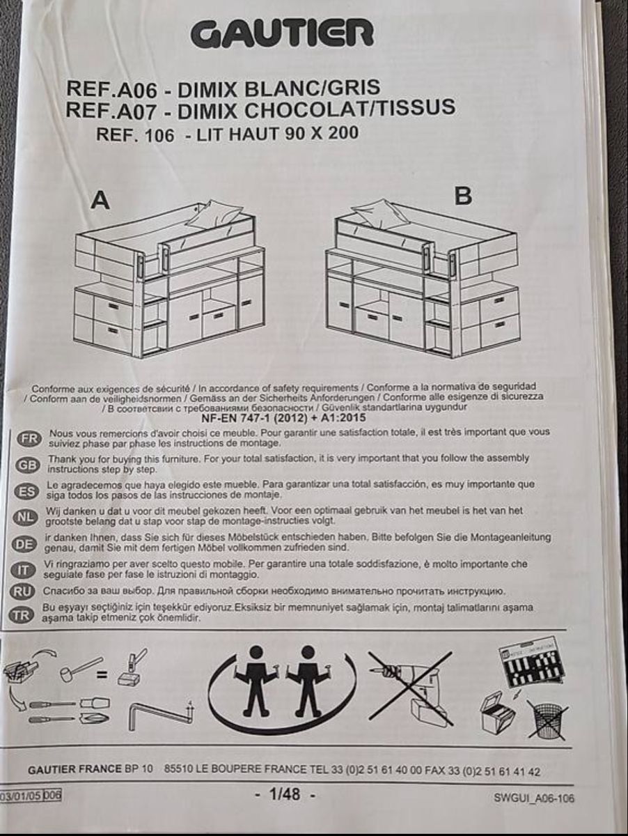 Letti: Kinder Bett  – Usato da Zuzwil SG venduto da Malou80 2