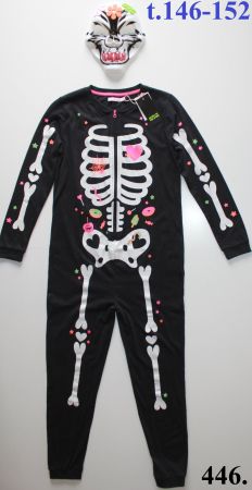 Costume squelette / Skelett t. 146 - 152    NEU!