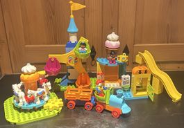 Lego Duplo Jahrmarkt Set, liebevoll bespielt, komplett!