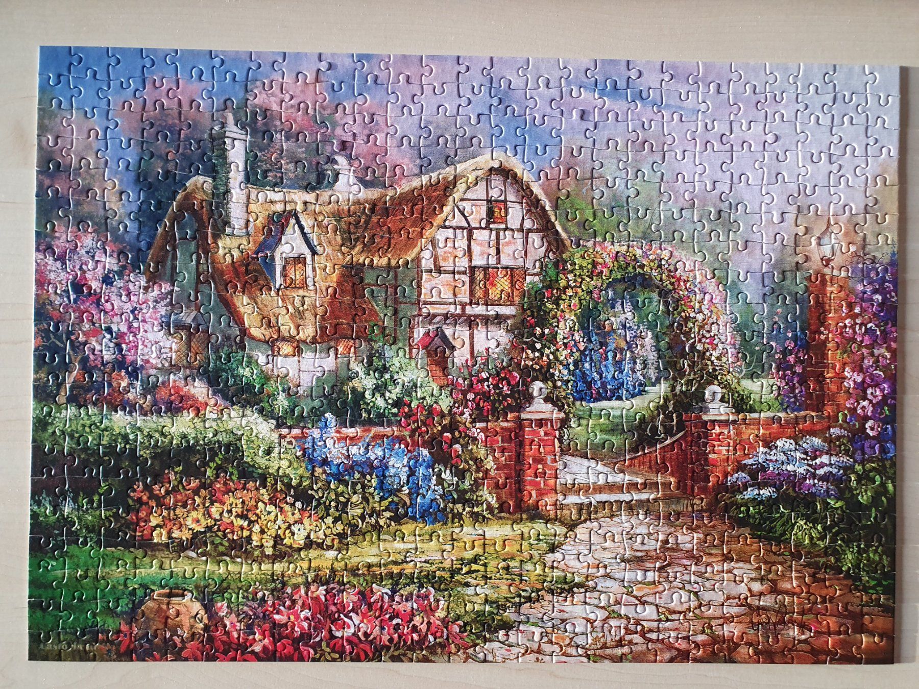 Ravensburger Puzzle: Romantisches Puzzle, 500 Teile – Usato da St. Margarethen TG venduto da Schachmatt 1
