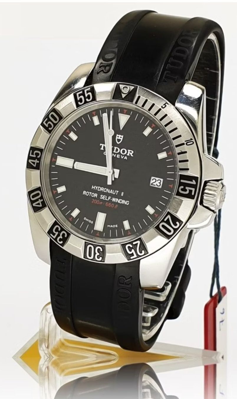 Tudor Orologi: TUDOR HYDRONAUT II 40MM STAHL FULL SET – Usato da Bottighofen venduto da menschenfamilie 5