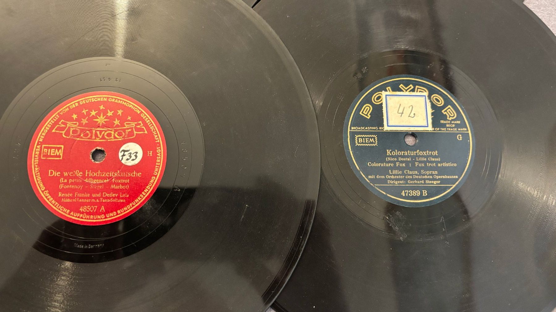 Vinyles: 8 Schellacks - Angebot 2 – D'occasion à Stans par canberra04 1