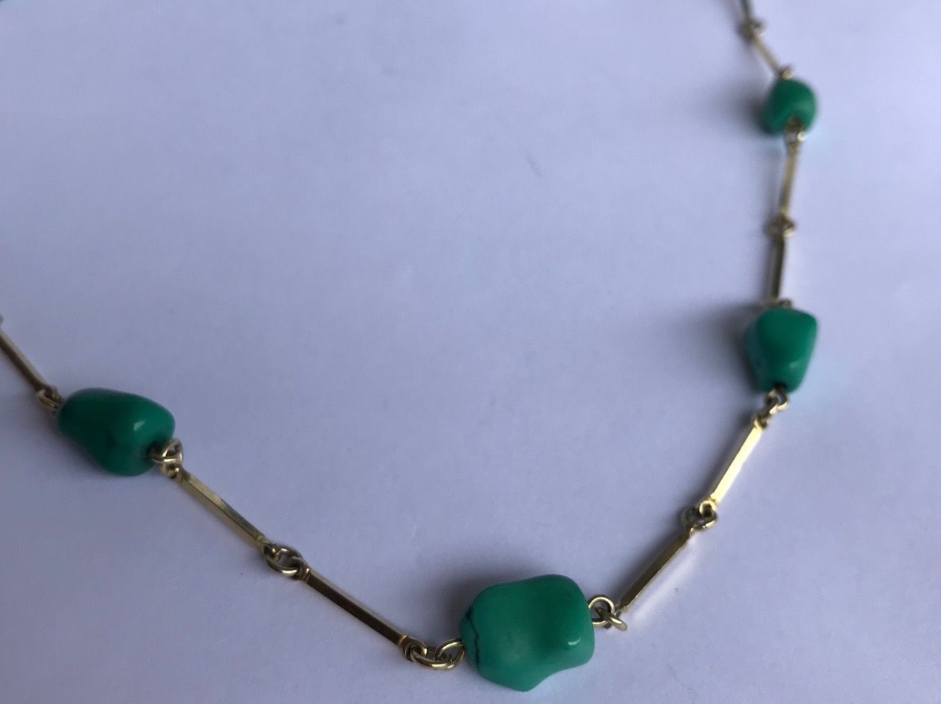 Catenine: Collier Amerikaner avec turquoise – Usato da Grimisuat venduto da eliseba88 5