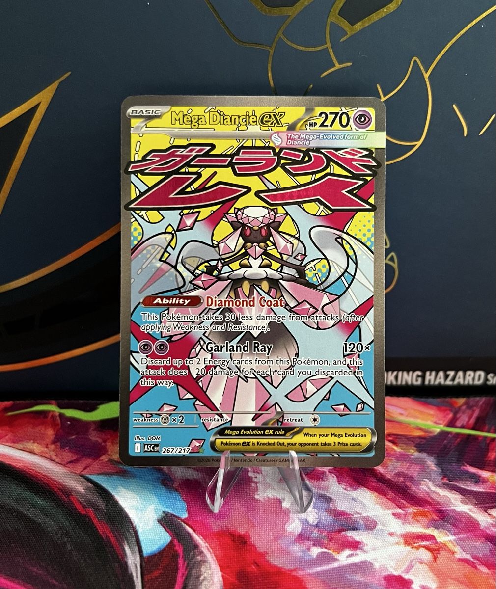 Pokémon Carte collezionabili: Pokémon Mega Dancie ex #267/217 - ASC - EN – Nuovo (secondo la descrizione) da Wädenswil venduto da TaSch77