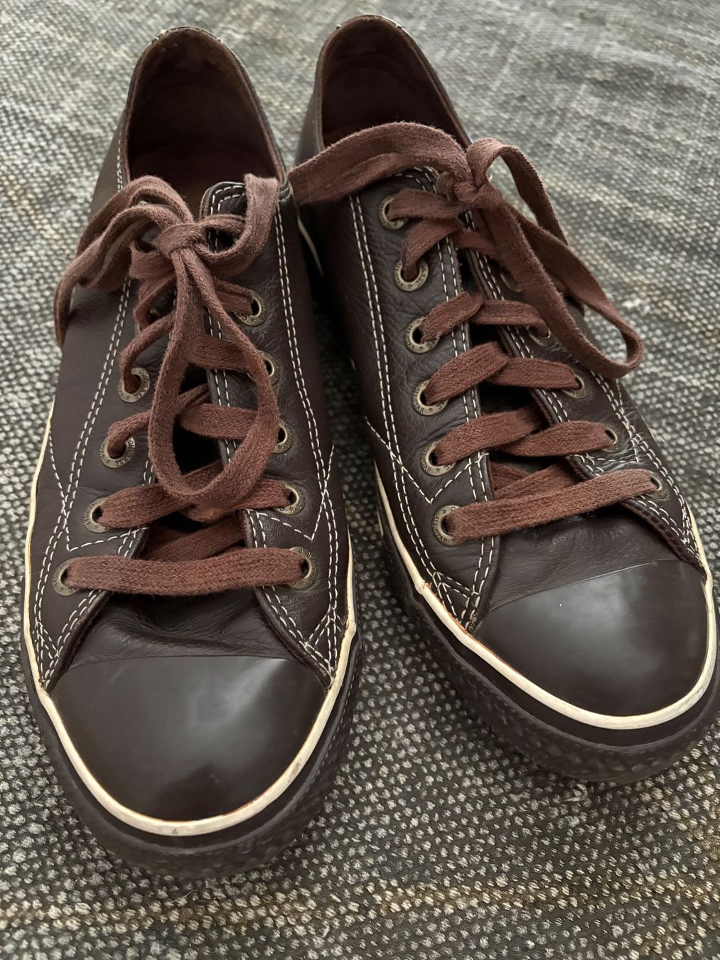 Converse Scarpe da uomo: Converse, Leder braun, Gr.39 – Usato da Hergiswil NW venduto da MiTerwi