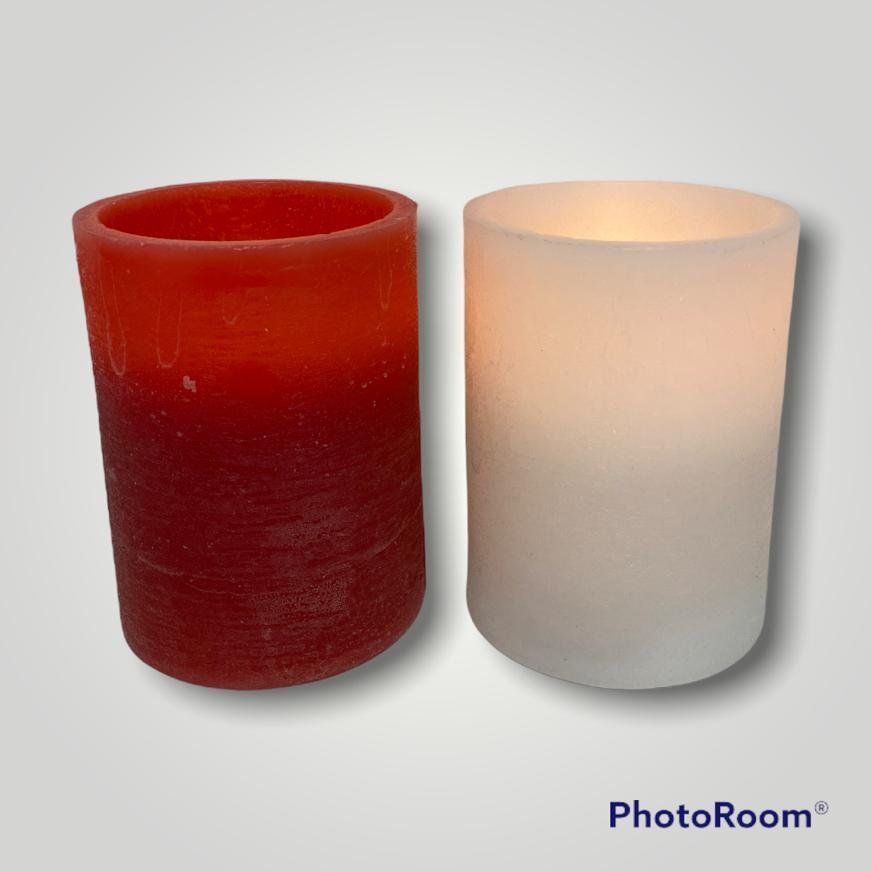 Candele: LED Kerze 10cm bordeaux – Nuovo e nell'imballaggio originale da Oensingen venduto da Liquidations-Shop 1