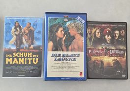 3 Filme, 2×VHS + 1×DVD