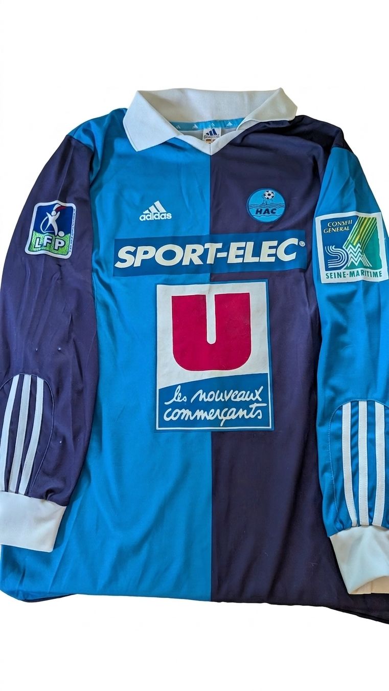 Adidas Leibchen & Hosen: Maillot HAC Le Havre 2002-2003 – Gebraucht aus Root von the_yh7l
