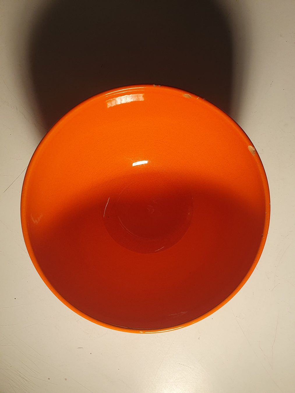 Ciotole: Salatschüssel Waechtersbach orange 23 cm – Usato da Zürich venduto da loosebone
