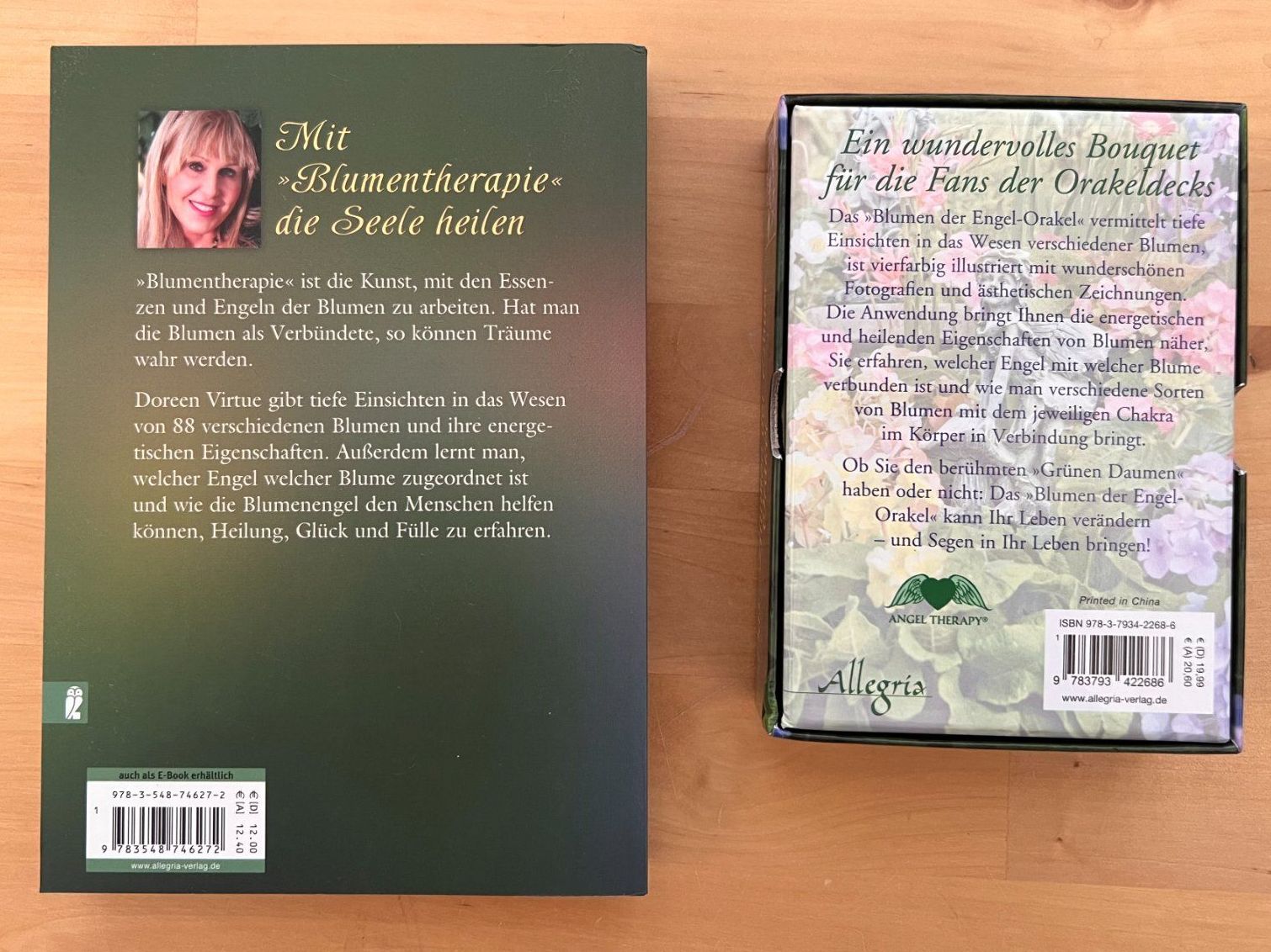 Cartoline: Doreen Virtue Engel Kartenset "Blumen der Engel" – Nuovo (secondo la descrizione) da Zug venduto da Miamo 1