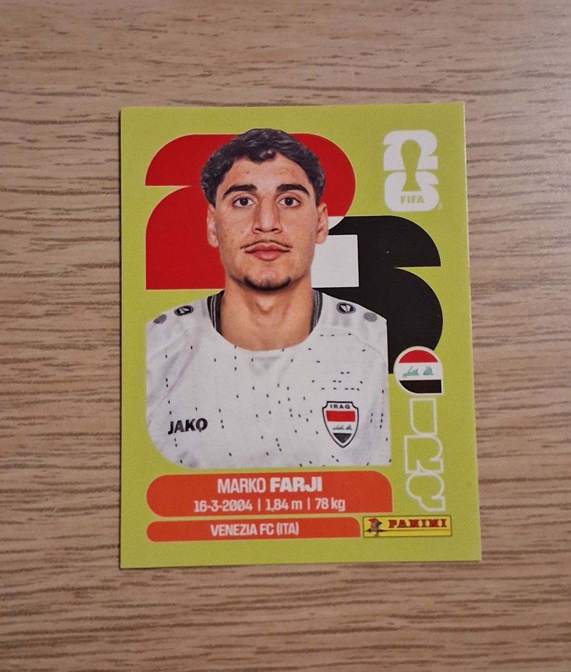 Panini Carte collezionabili: WM-Panini Sticker 2026 Marko Farji – Usato da Zürich venduto da Pryter
