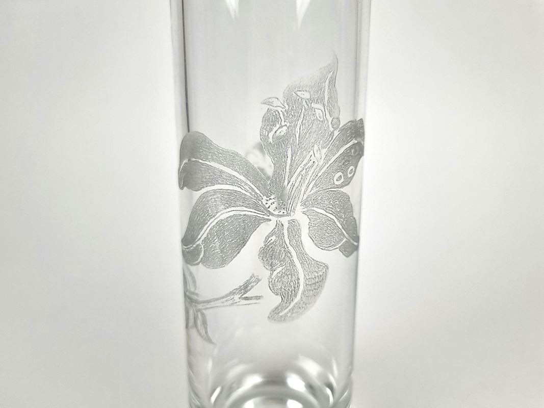 Vasen & Gefässe: Vase mit eingeritzten Blumen – Gebraucht aus Urtenen-Schönbühl von Restwert_Schoenbuehl 1