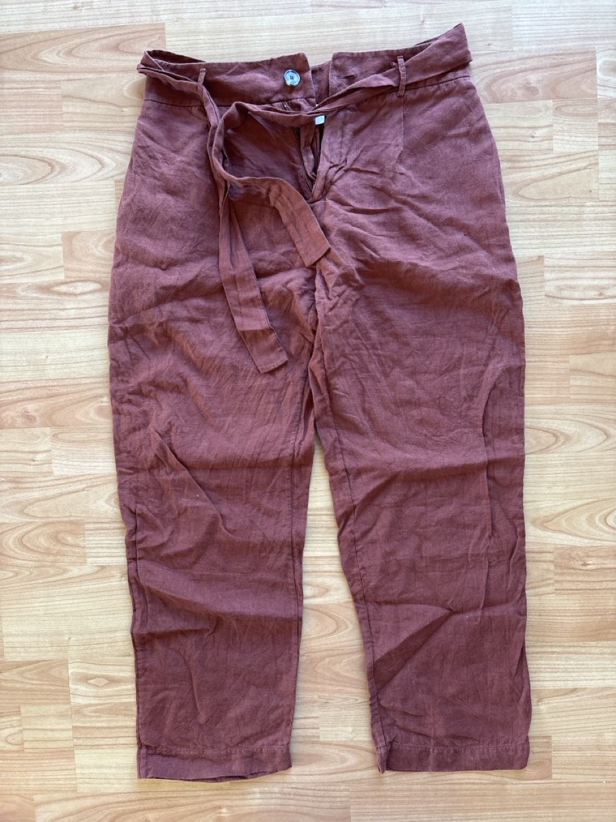 Jungle Folk Pantaloni: Jungle Folk Leinenhose Gr. M – Usato da Zürich venduto da divewhites01
