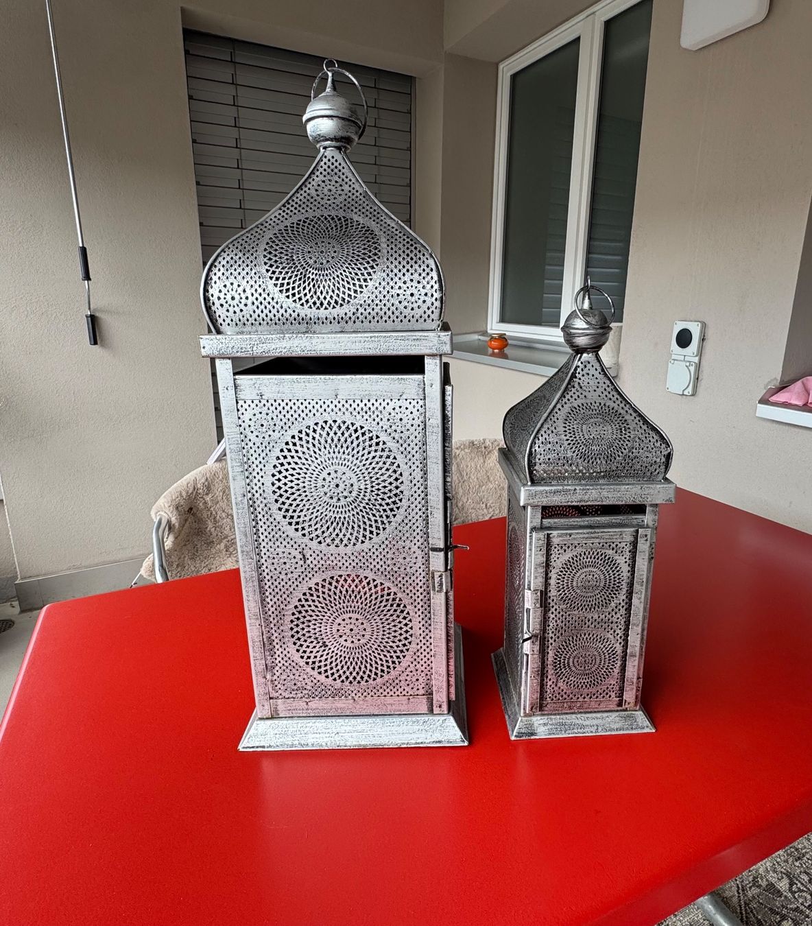 Lanterne: Schönes 2er Set Laternen im orientalischen Stil – Usato da Bern venduto da hinterdemberg