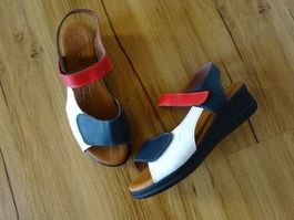 Bequeme Keil-Sandaletten/Relax Comfort